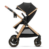 Kinderkraft Esme 3-in-1 Travel System - Pure Black