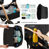 Kinderkraft Esme 3-in-1 Travel System - Pure Black