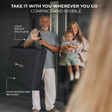 Kinderkraft Moon Dream Travel Cot - Beige