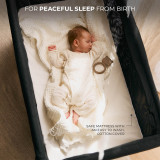 Kinderkraft Moon Dream Travel Cot - Beige