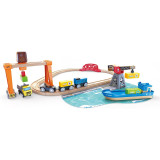 Hape Lift & Load Harbour Set