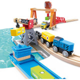 Hape Lift & Load Harbour Set