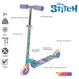 MV Sports Stitch Folding Inline Scooter with Light Up Wheels