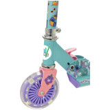 MV Sports Stitch Folding Inline Scooter with Light Up Wheels