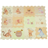 MV Sports Winnie The Pooh 12 Piece EVA Playmat