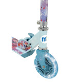 MV Sports Frozen 2 Folding Inline Scooter with Light Up Wheels