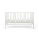 Ickle Bubba Hartley Classic Cot and Premium Sprung Mattress - White