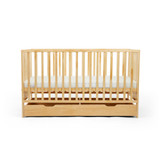 Ickle Bubba Hartley Classic Cot, Under Drawer & Fibre Mattress - Pine