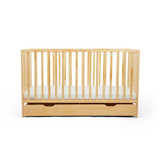 Ickle Bubba Hartley Classic Cot, Under Drawer & Fibre Mattress - Pine