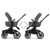 Bugaboo Donkey 5 Mono Complete Bundle - Graphite/Grey Melange