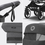 Bugaboo Donkey 5 Mono Complete Bundle - Graphite/Grey Melange