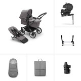 Bugaboo Donkey 5 Mono Ultimate Bundle - Graphite/Grey Melange