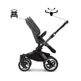 Bugaboo Donkey 5 Twin Complete Bundle - Graphite/Grey Melange