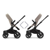 Bugaboo Donkey 5 Twin Complete Bundle - Black/Desert Taupe