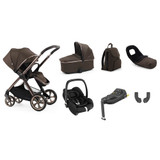 Babystyle Oyster 4 Luxury Cabriofix i-Size Bundle - Chocolate Velvet