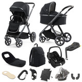 Oyster 4 Ultimate Cabriofix i-Size Bundle - Carbonite