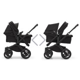 Bugaboo Donkey 5 Duo Cloud T Ultimate Bundle - Black/Midnight Black