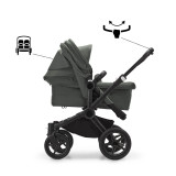Bugaboo Donkey 5 Duo Cloud T Ultimate Bundle - Black/Forest Green