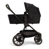 Nuna Triv LX Stroller + LYTL LX Carrycot, Footmuff and Gloves - Caviar
