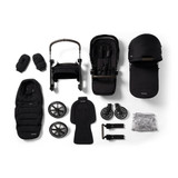 Nuna Triv LX Stroller + LYTL LX Carrycot, Footmuff and Gloves - Caviar