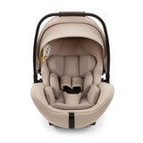 Nuna Mixx Next + Arra Flex & Base Curv Travel System Bundle - Biscotti