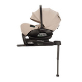 Nuna Mixx Next + Arra Flex & Base Curv Travel System Bundle - Biscotti