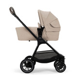 Nuna Triv Next + Arra Flex & Base Curv Travel System Bundle - Biscotti