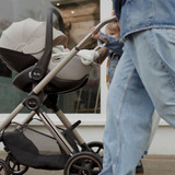 Silver Cross Glide Plus 360 Infant Car Seat - Natural Taupe