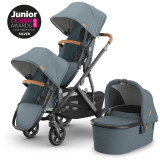 Uppababy VISTA V3 Double Pushchair + Carrycot - Dillan