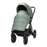 Noordi Fjordi V2 Leather 2-in-1 Pram - Sage