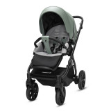 Noordi Fjordi V2 Leather 2-in-1 Pram - Sage