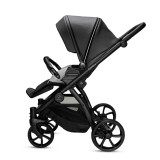 Noordi Fjordi V2 Leather 2-in-1 Pram - Shadow Grey