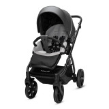 Noordi Fjordi V2 Leather 2-in-1 Pram - Shadow Grey