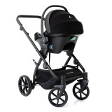 Noordi Fjordi V2 Leather 3-in-1 Travel System - Cloud
