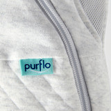 Purflo Cuddle to Sleep Bag 3-12m 2.5 Tog - Minimal Grey