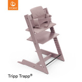 Stokke® Tripp Trapp® + Cushion & Baby Set - Heather Mauve