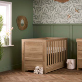 Obaby Nika Cot Bed - Oak