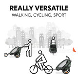 Hauck Bike N Walk Duo - Dark Green