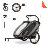 Hauck Bike N Walk Duo - Light Grey