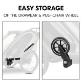 Hauck Bike N Walk Duo - Light Grey