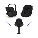 Silver Cross Reef 2 Special Edition Ultimate 360 Family Car Seat Bundle - Ganache