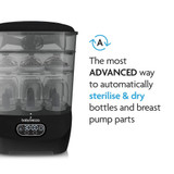 Baby Brezza Steriliser Dryer Advanced - All Black