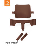 Stokke® Tripp Trapp® Highchair + Baby Set & Tray - Warm Brown
