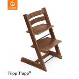 Stokke® Tripp Trapp® Highchair + Baby Set & Tray - Warm Brown