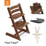 Stokke® Tripp Trapp® + Accessories Bundle - Warm Brown