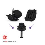 Silver Cross Cove Ultimate 360 Family Car Seat Bundle - Pewter