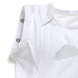 Purflo Swaddle to Sleep Bag 0-4m 2.5 tog - Cotton Clouds