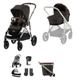 Cybex Gazelle S Taupe Essentials Bundle - Chocolate Brown