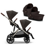 Cybex Gazelle S Taupe Twin - Chocolate Brown