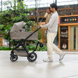 Maxi Cosi Oxford+ Pram - Twillic Truffle